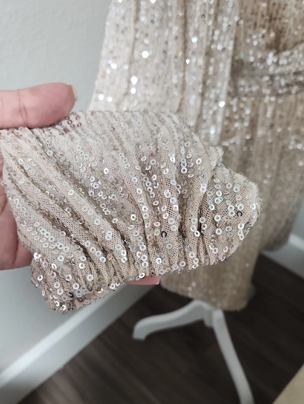 NWT Fashion Nova Diva Sequin Romper